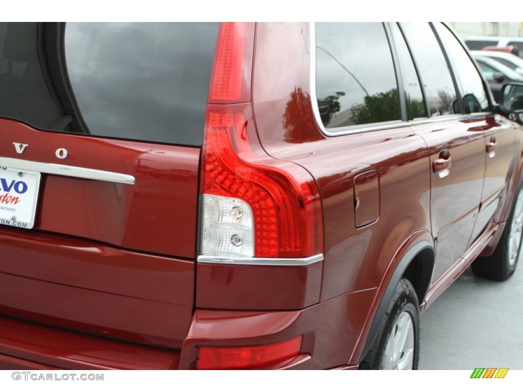 2013 XC90 3.2 - Flamenco Red Metallic / Off Black photo #8