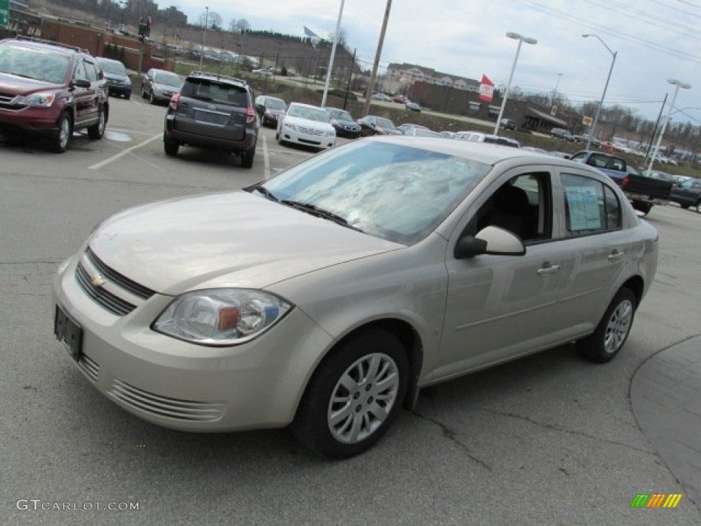 2009 Cobalt LT Sedan - Gold Mist Metallic / Ebony photo #5