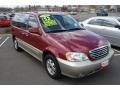 2003 Ruby Red Kia Sedona EX  photo #3