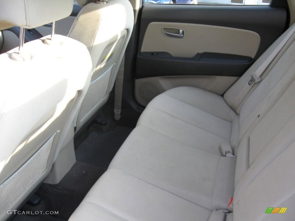 2009 Elantra GLS Sedan - Regatta Blue / Beige photo #11
