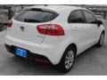 2013 Clear White Kia Rio EX 5-Door  photo #8