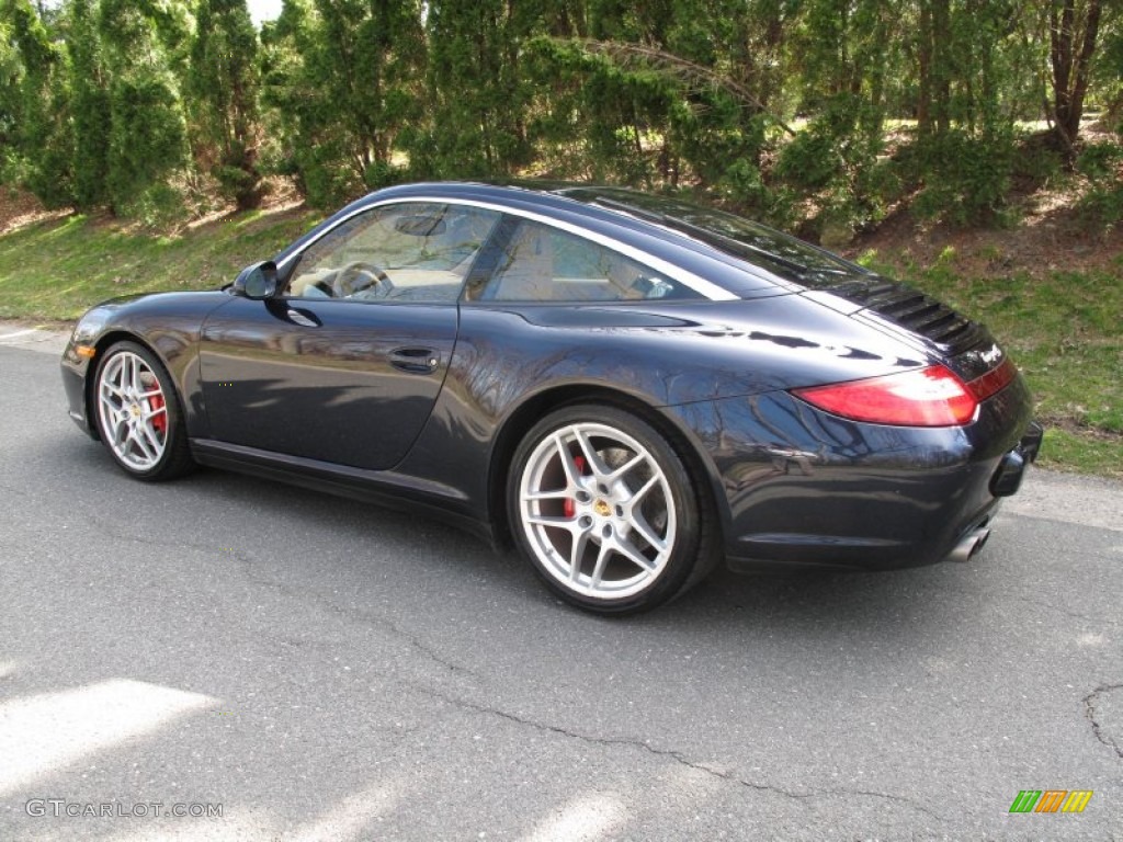 Midnight Blue Metallic 2009 Porsche 911 Targa 4S Exterior Photo #79604968
