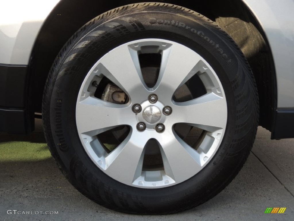 2010 Subaru Outback 2.5i Premium Wagon Wheel Photo #79605016