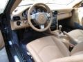 2009 Porsche 911 Sand Beige Interior Prime Interior Photo