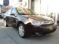 Ebony Black 2009 Ford Focus SEL Sedan