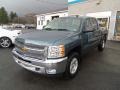 2013 Blue Granite Metallic Chevrolet Silverado 1500 LT Crew Cab 4x4  photo #5