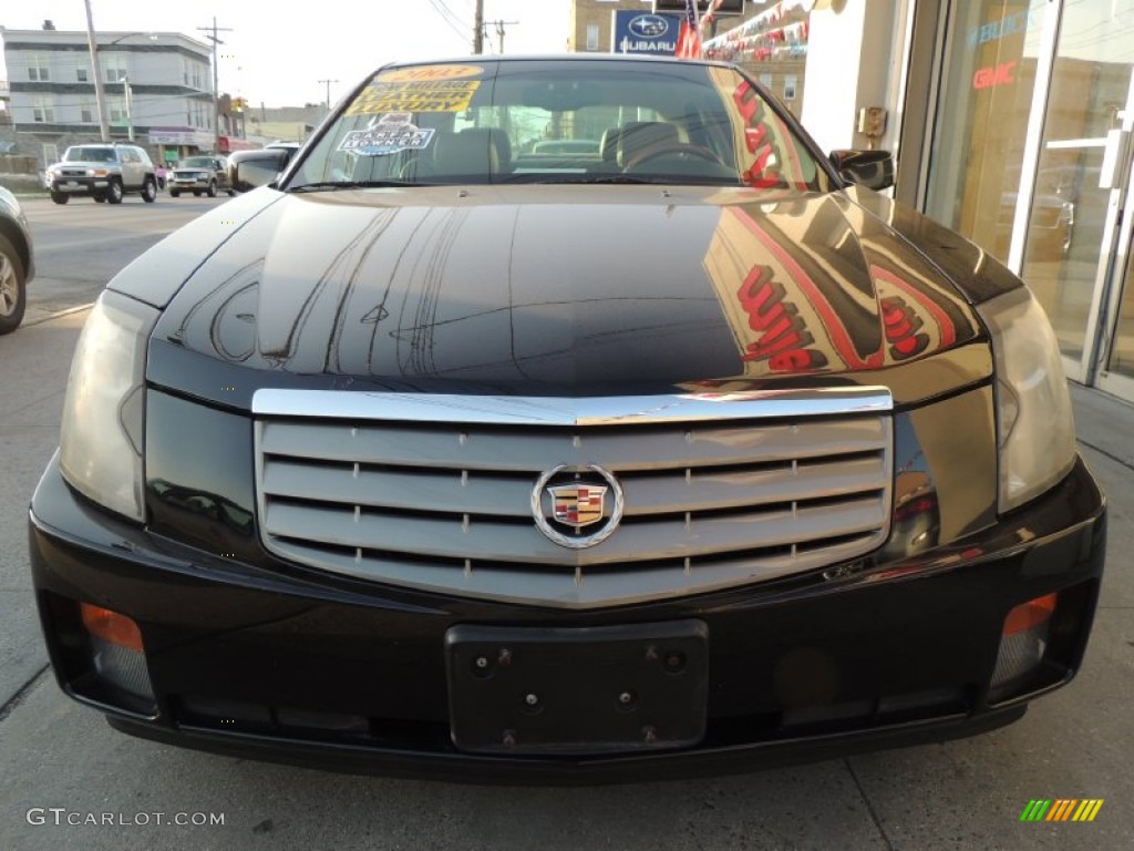2003 CTS Sedan - Sable Black / Light Neutral photo #2