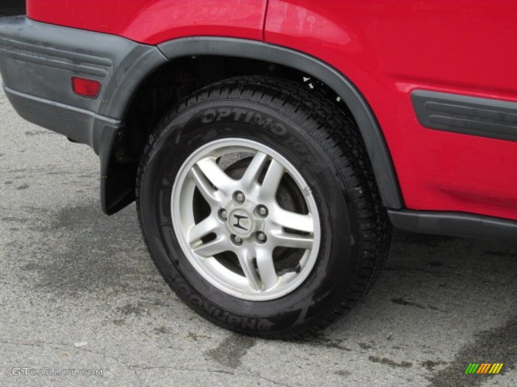 2001 CR-V EX 4WD - Milano Red / Dark Gray photo #3