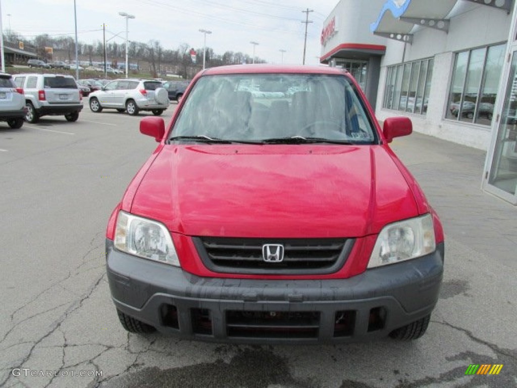 2001 CR-V EX 4WD - Milano Red / Dark Gray photo #4