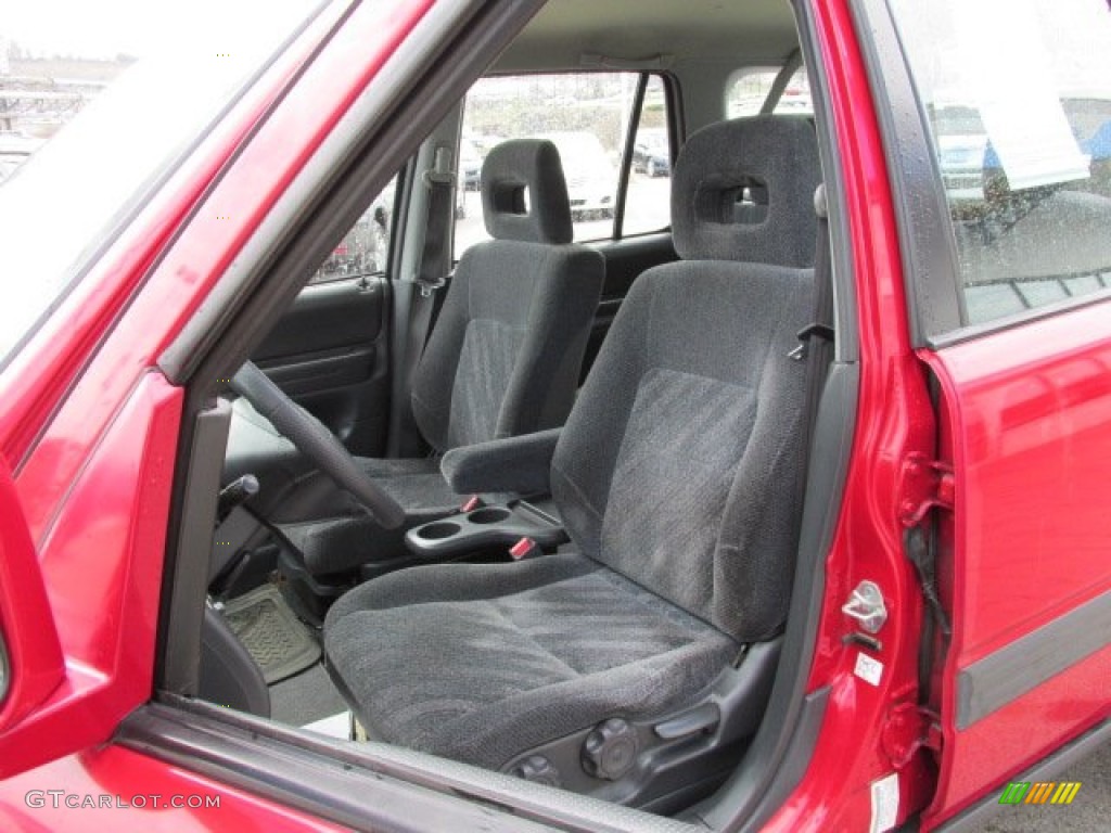 2001 CR-V EX 4WD - Milano Red / Dark Gray photo #12