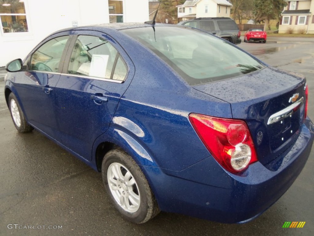 Blue Topaz Metallic 2013 Chevrolet Sonic LT Sedan Exterior Photo #79606177