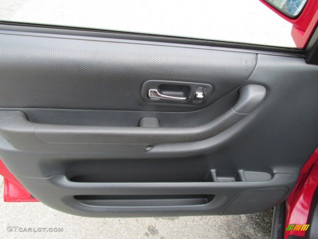 2001 CR-V EX 4WD - Milano Red / Dark Gray photo #14