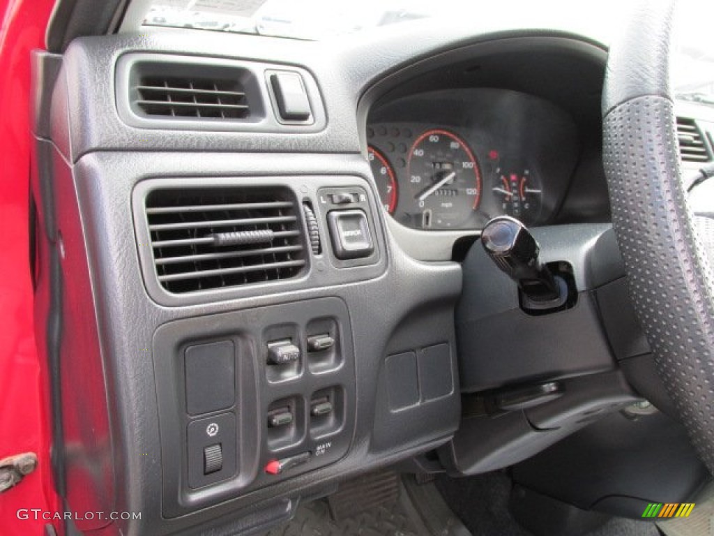 2001 CR-V EX 4WD - Milano Red / Dark Gray photo #15