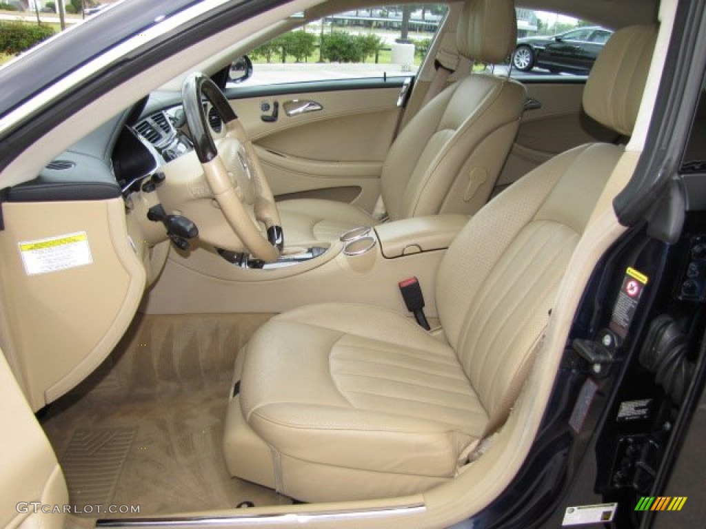 Cashmere Interior 2007 Mercedes-Benz CLS 550 Photo #79606219