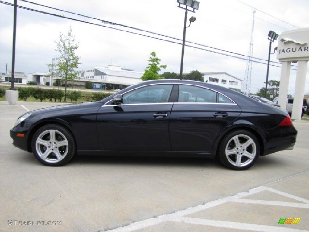 Capri Blue Metallic 2007 Mercedes-Benz CLS 550 Exterior Photo #79606300