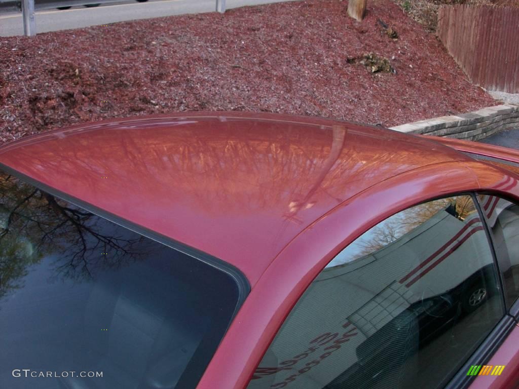 1994 Mustang GT Coupe - Laser Red Tinted Metallic / Black photo #8