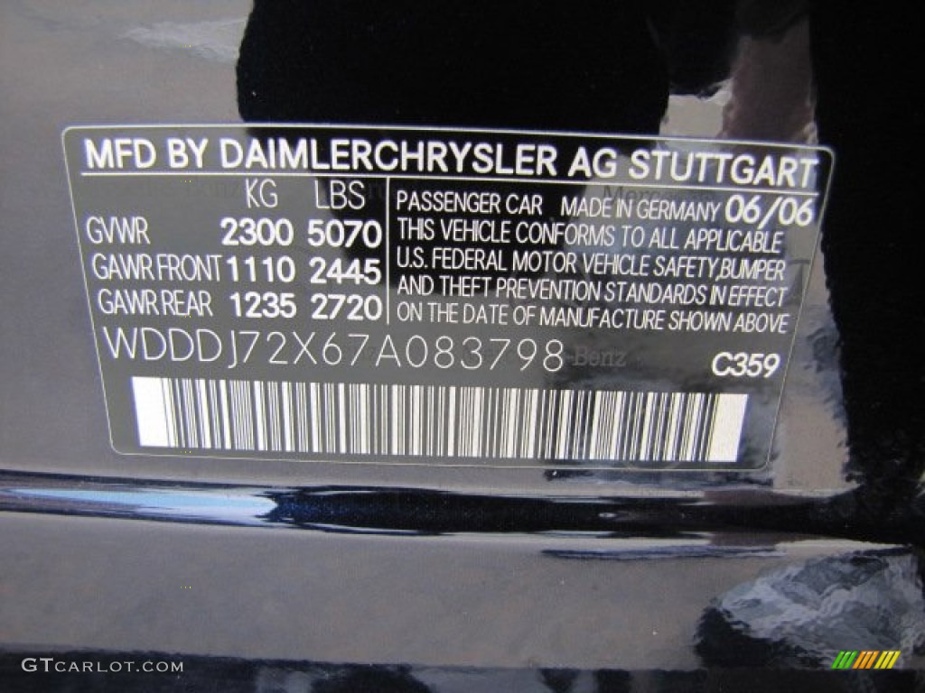 Mercedes paint code 747 #7