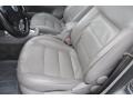 2003 Volkswagen Passat Grey Interior Front Seat Photo