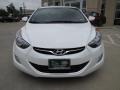 2012 Shimmering White Hyundai Elantra GLS  photo #6