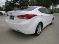 2012 Shimmering White Hyundai Elantra GLS  photo #10