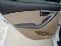 2012 Shimmering White Hyundai Elantra GLS  photo #34