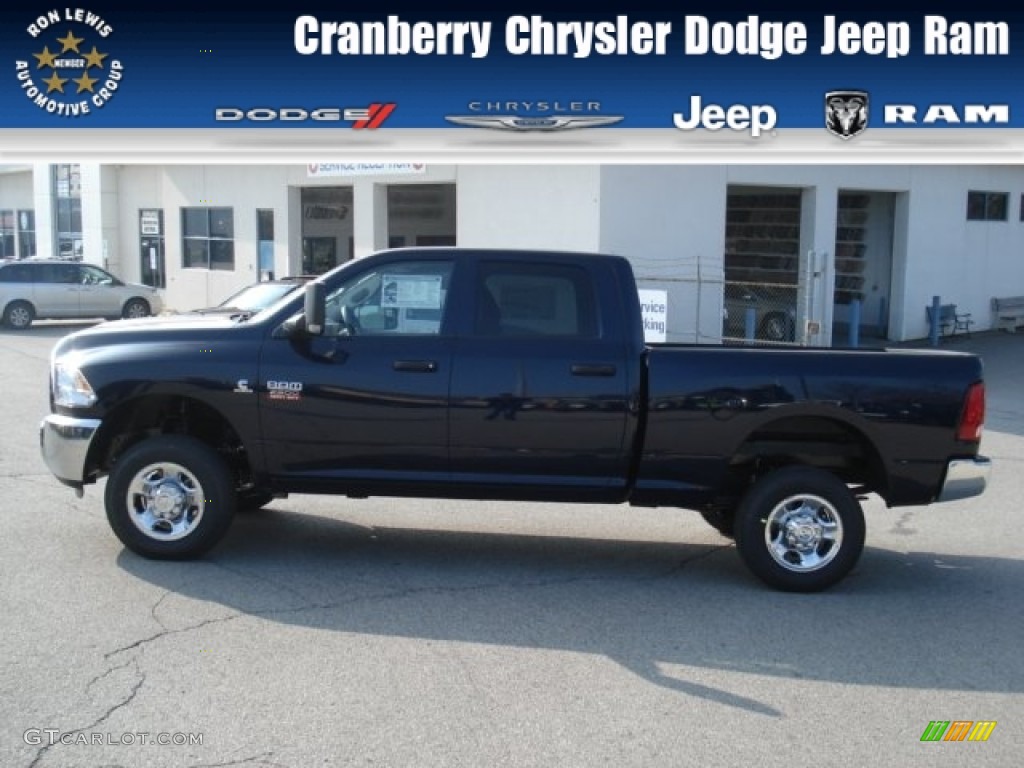 2012 Ram 2500 HD ST Crew Cab 4x4 - Midnight Blue Pearl / Dark Slate/Medium Graystone photo #1