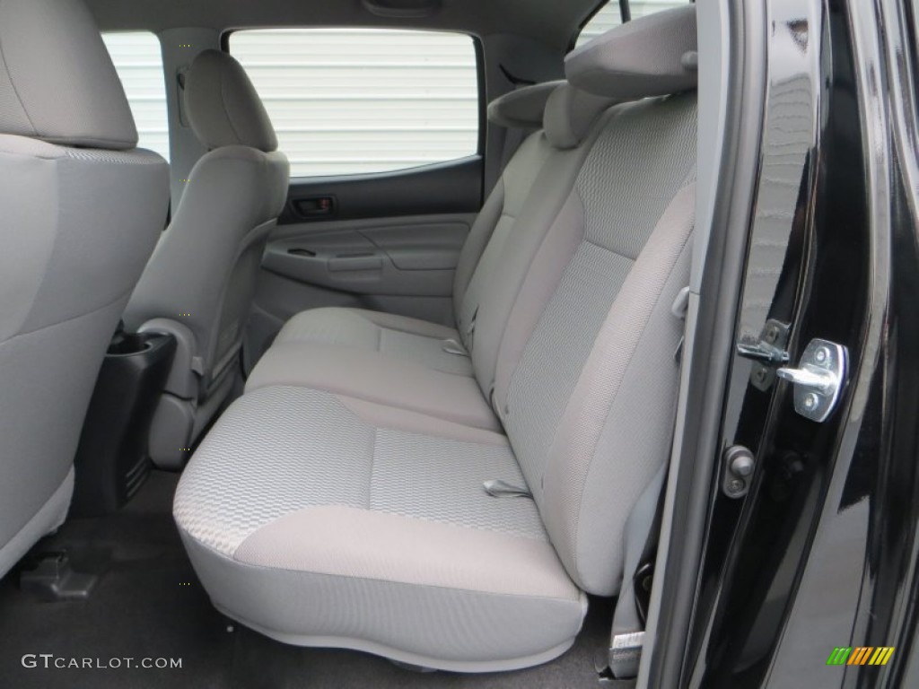 2013 Toyota Tacoma SR5 Prerunner Double Cab Rear Seat Photo #79608513