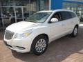 2013 White Diamond Tricoat Buick Enclave Leather AWD  photo #10