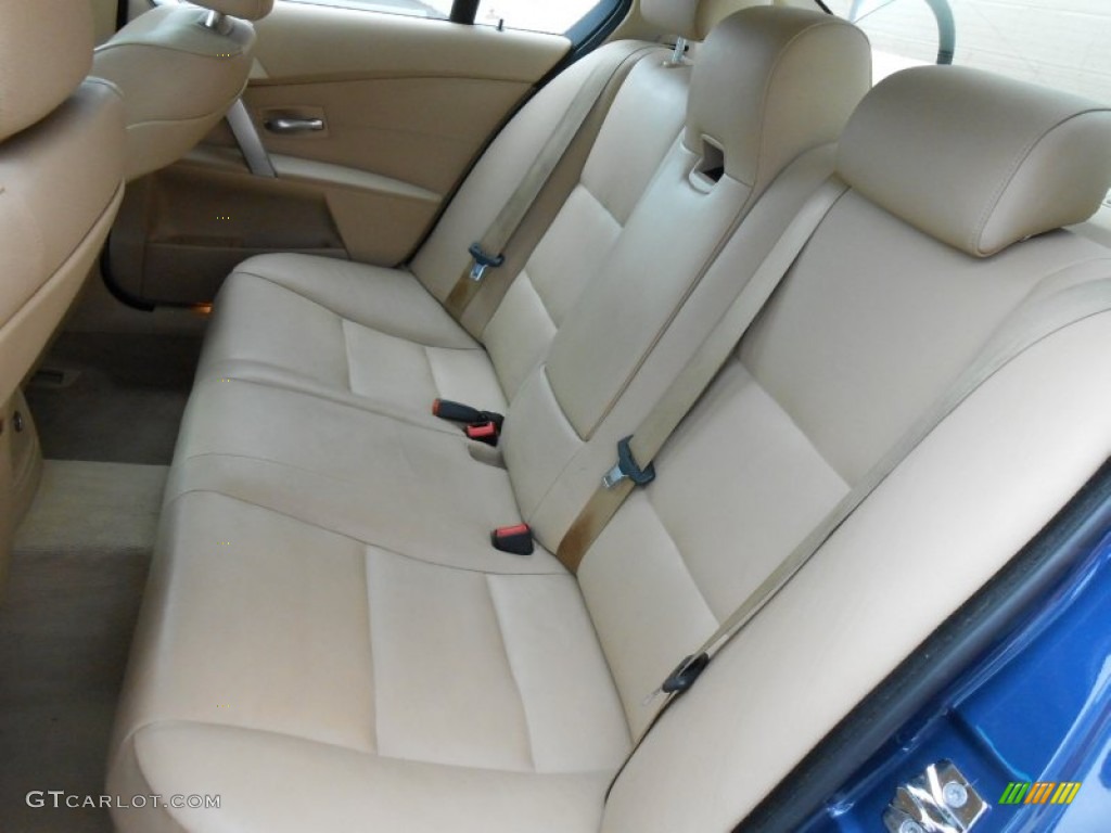 2004 BMW 5 Series 530i Sedan Rear Seat Photo #79608985
