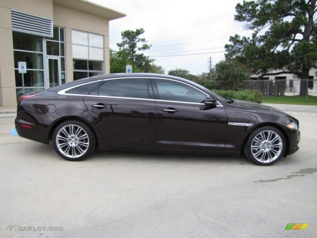 2013 XJ XJL Portfolio - Caviar Metallic / London Tan/Jet photo #11