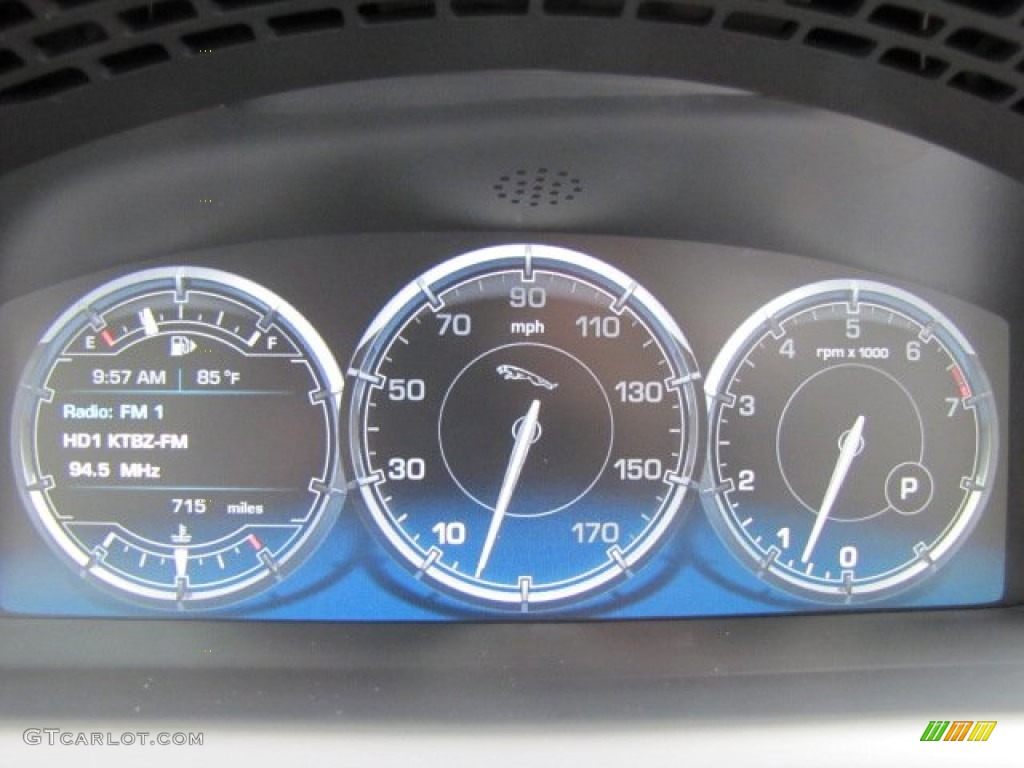 2013 Jaguar XJ XJL Portfolio Gauges Photos