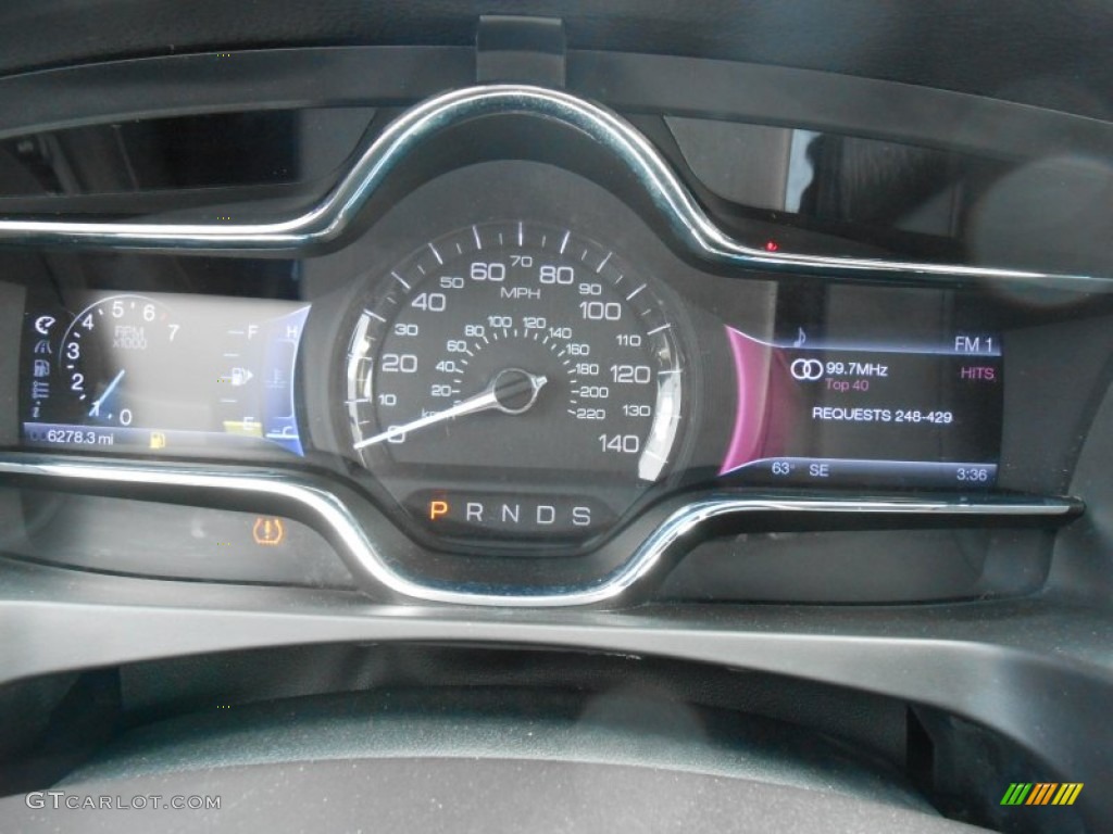 2013 Lincoln MKS EcoBoost AWD Gauges Photo #79609875