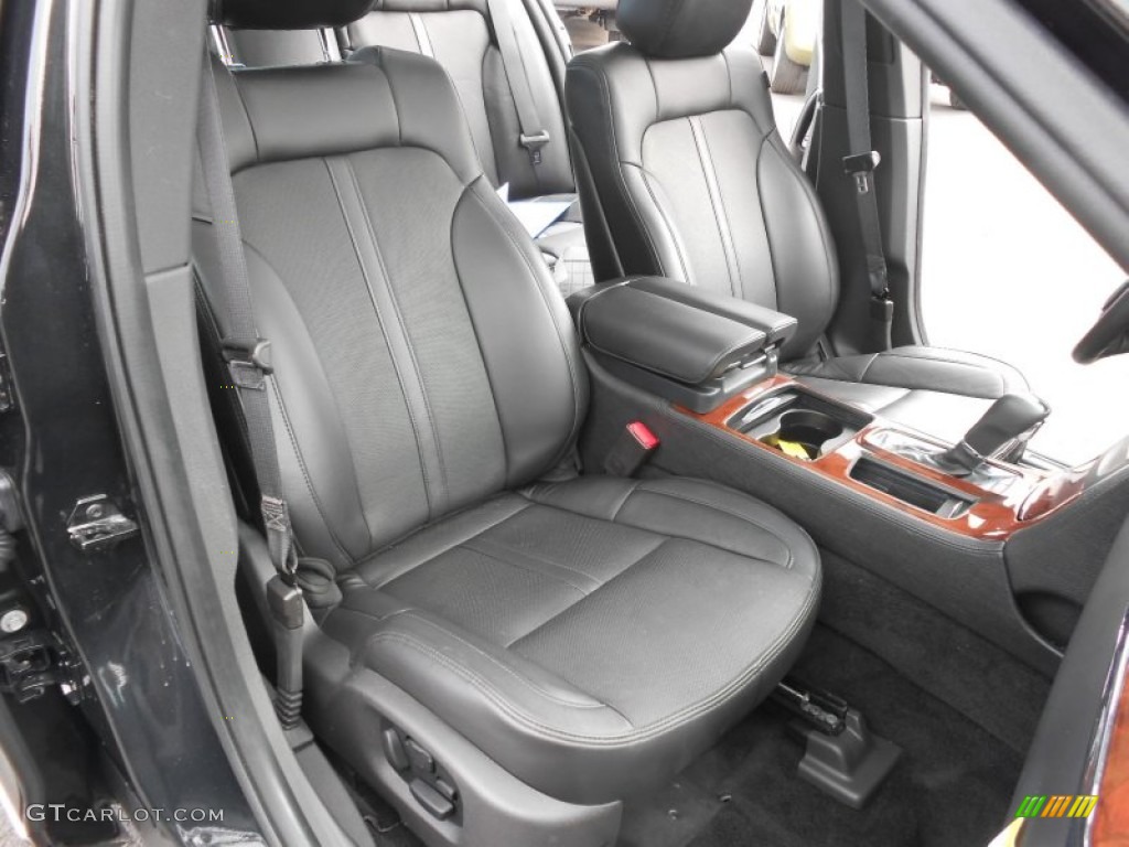 2013 Lincoln MKS EcoBoost AWD Front Seat Photo #79610215