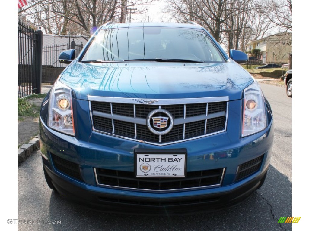 2010 SRX 4 V6 AWD - Caribbean Blue / Titanium/Ebony photo #2