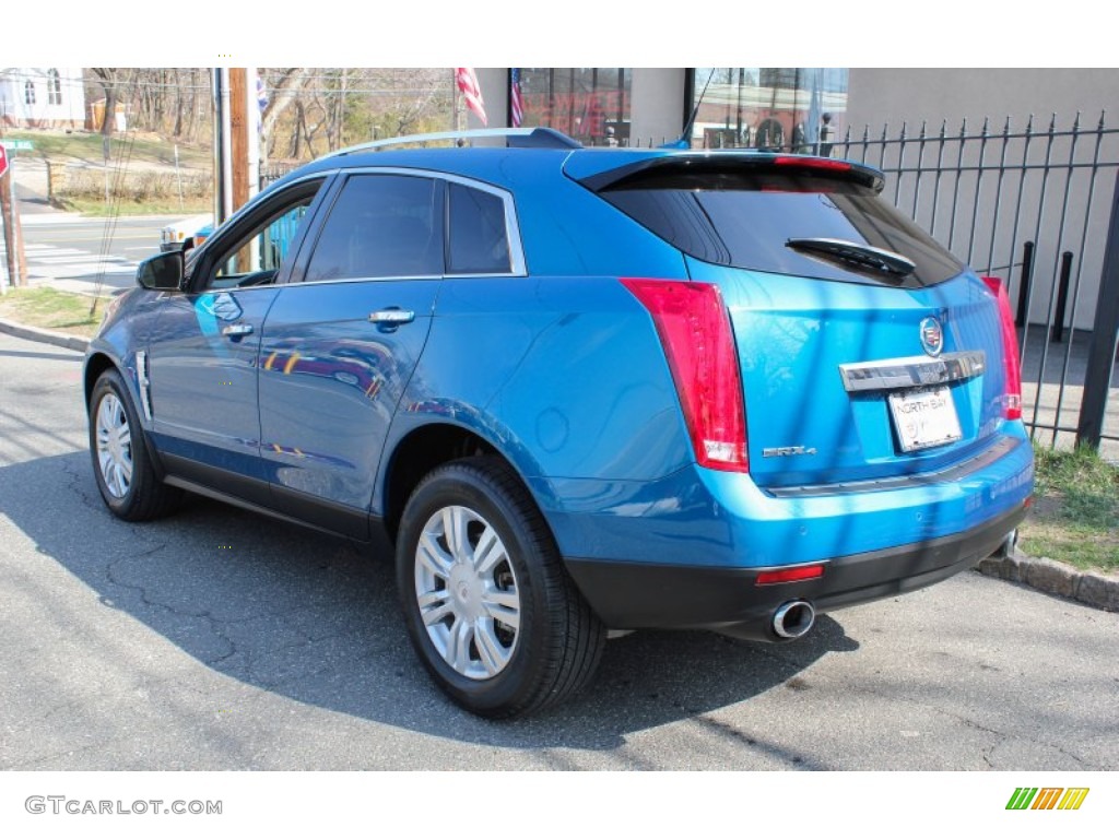 2010 SRX 4 V6 AWD - Caribbean Blue / Titanium/Ebony photo #4