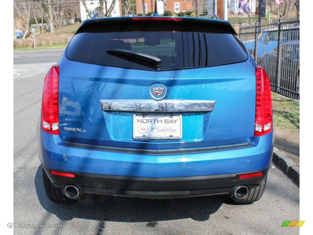 2010 SRX 4 V6 AWD - Caribbean Blue / Titanium/Ebony photo #5