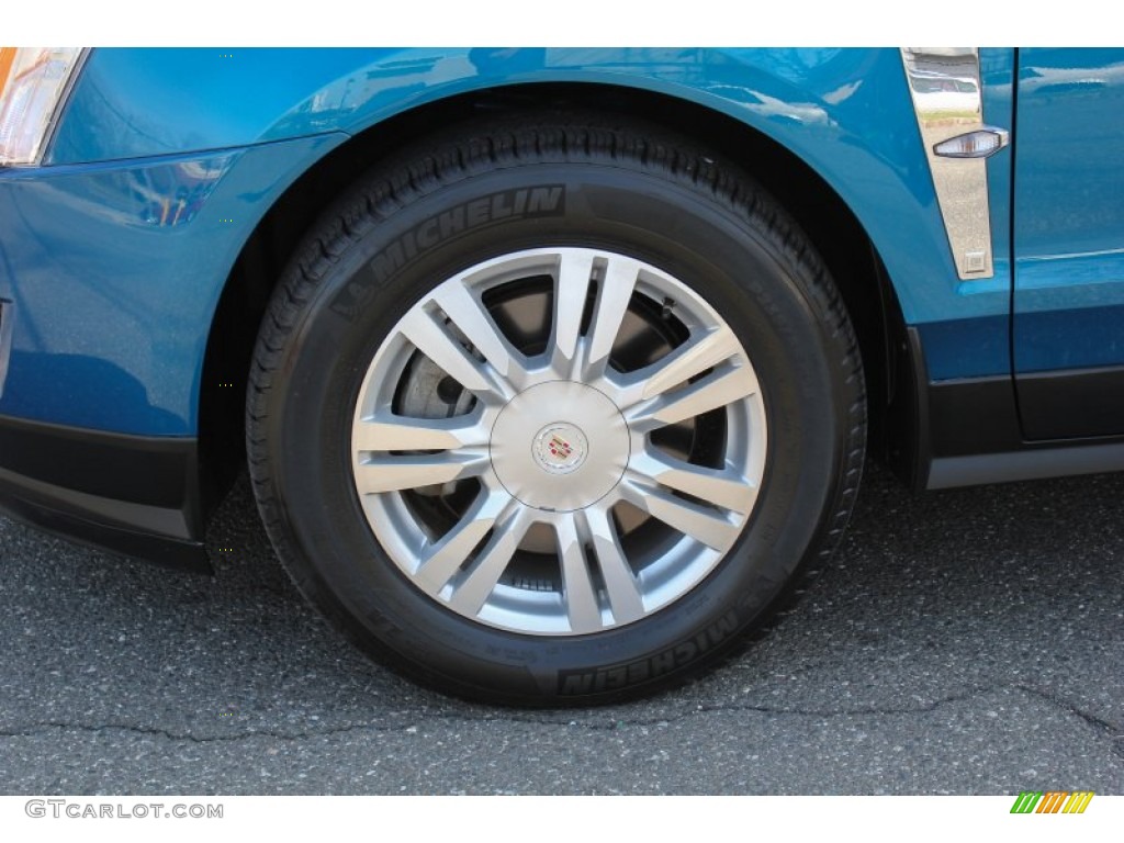 2010 SRX 4 V6 AWD - Caribbean Blue / Titanium/Ebony photo #8