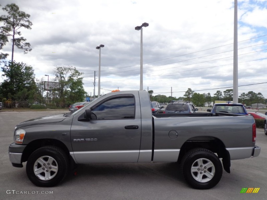 2006 Ram 1500 SLT Regular Cab 4x4 - Mineral Gray Metallic / Medium Slate Gray photo #2