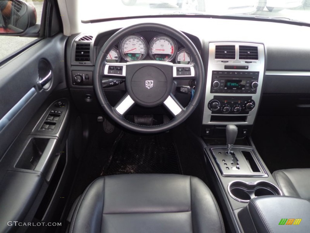 2009 Dodge Charger R/T Dark Slate Gray Dashboard Photo #79610972