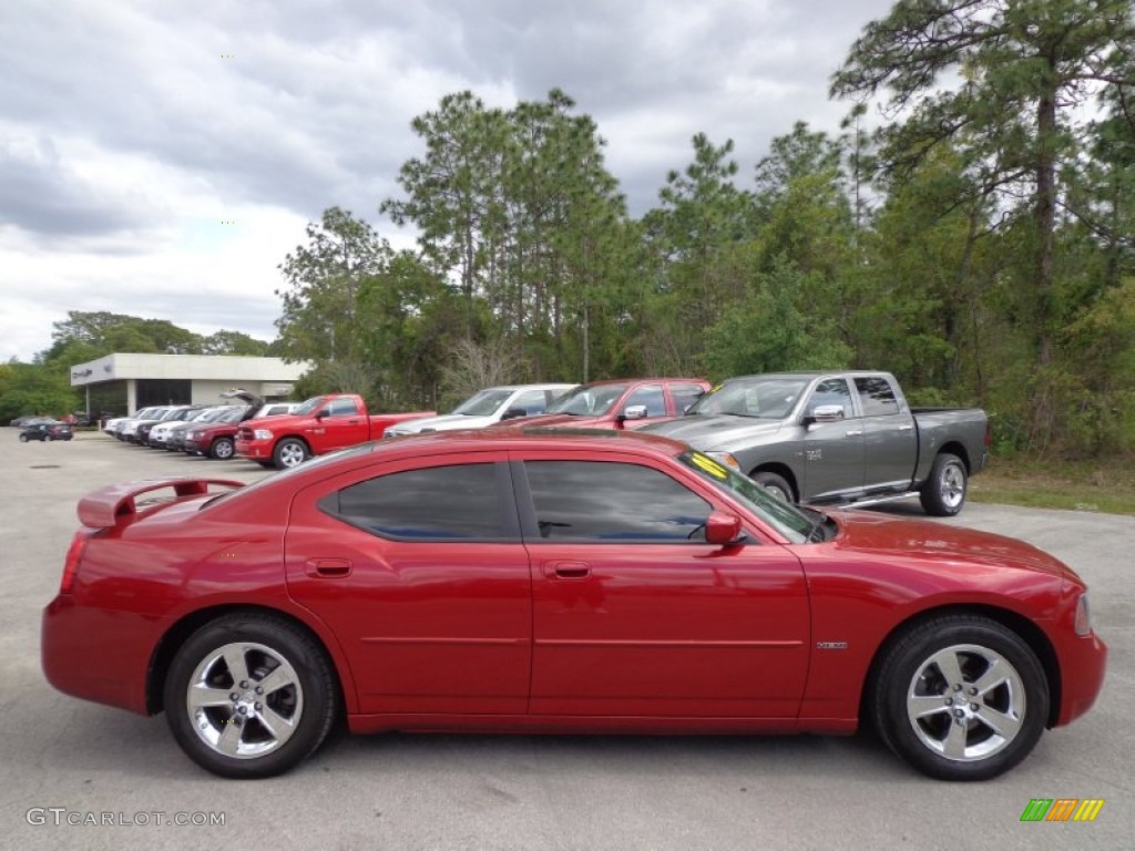 Inferno Red Crystal Pearl 2009 Dodge Charger R/T Exterior Photo #79611033