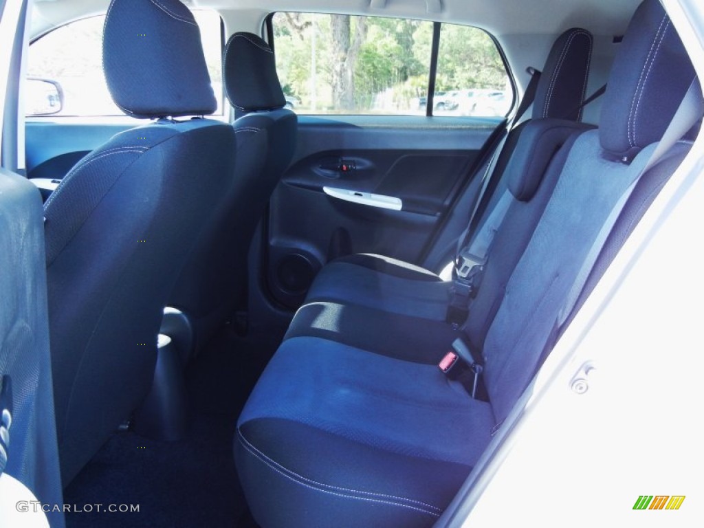 2012 Scion xD Release Series 4.0 Rear Seat Photos
