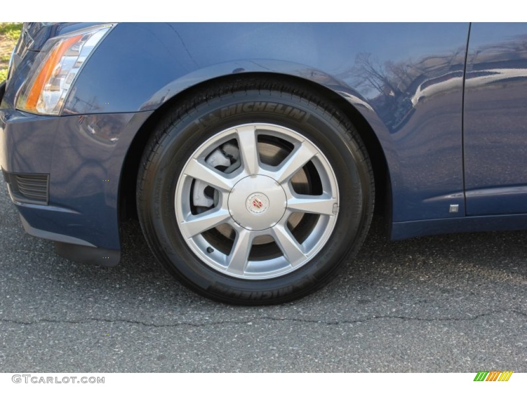 2009 CTS 4 AWD Sedan - Blue Diamond Tri-Coat / Ebony photo #8