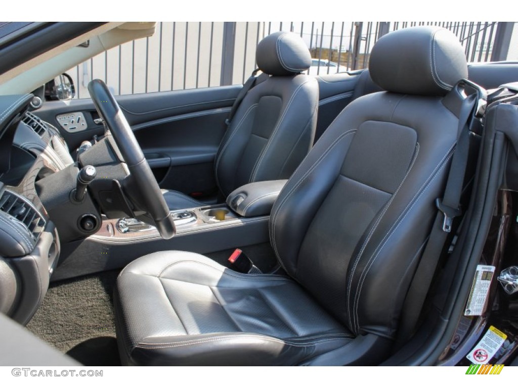 2011 Jaguar XK XK Convertible Front Seat Photo #79612000