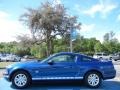 2009 Vista Blue Metallic Ford Mustang V6 Coupe  photo #2