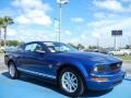 2009 Vista Blue Metallic Ford Mustang V6 Coupe  photo #7