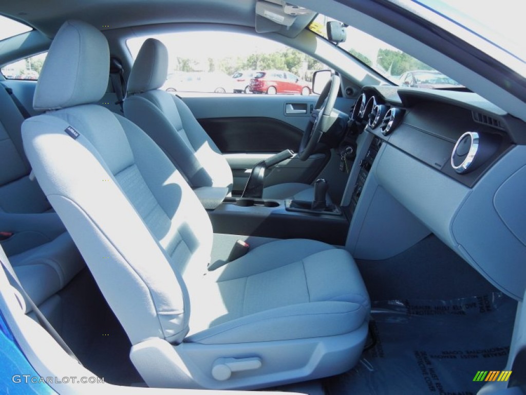 2009 Mustang V6 Coupe - Vista Blue Metallic / Light Graphite photo #15