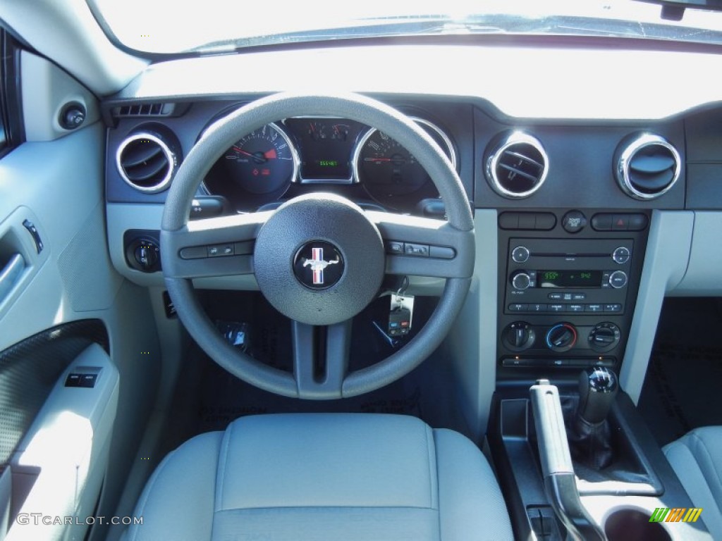 2009 Mustang V6 Coupe - Vista Blue Metallic / Light Graphite photo #18