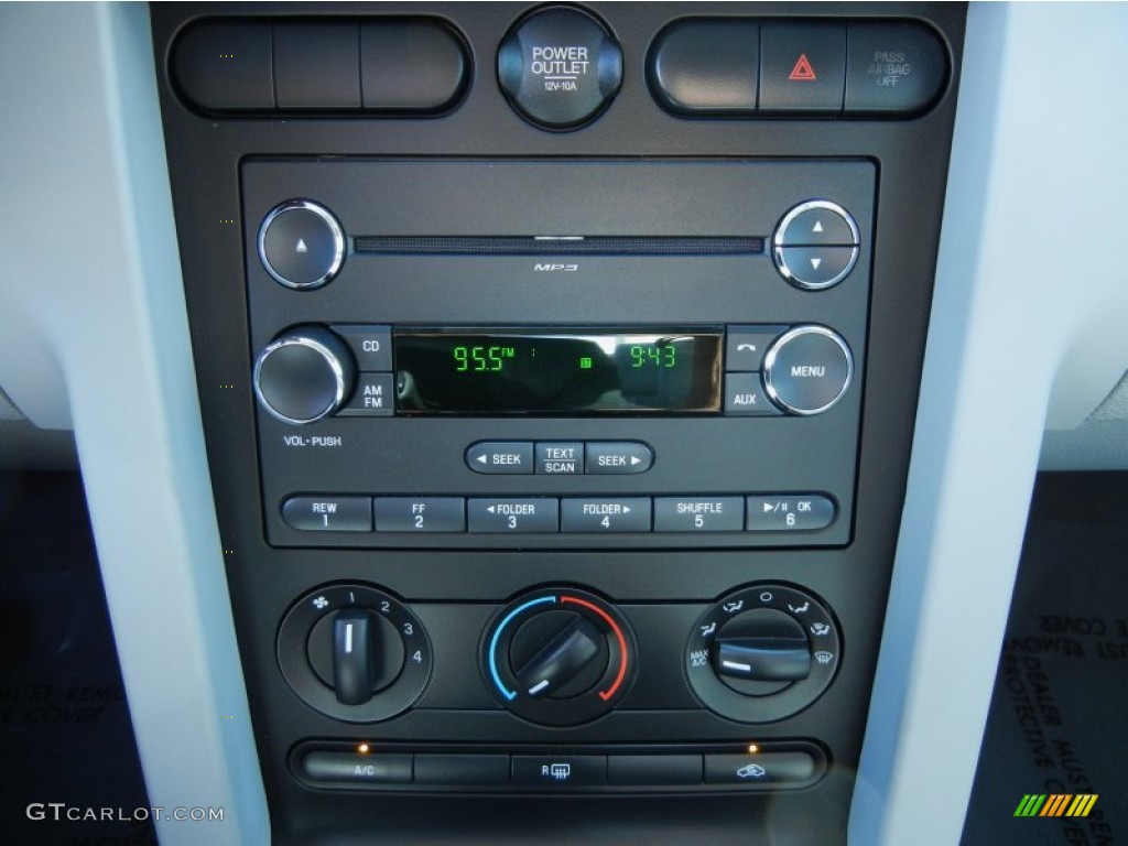 2009 Mustang V6 Coupe - Vista Blue Metallic / Light Graphite photo #20