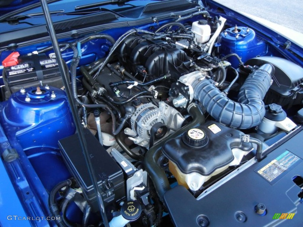 2009 Mustang V6 Coupe - Vista Blue Metallic / Light Graphite photo #24