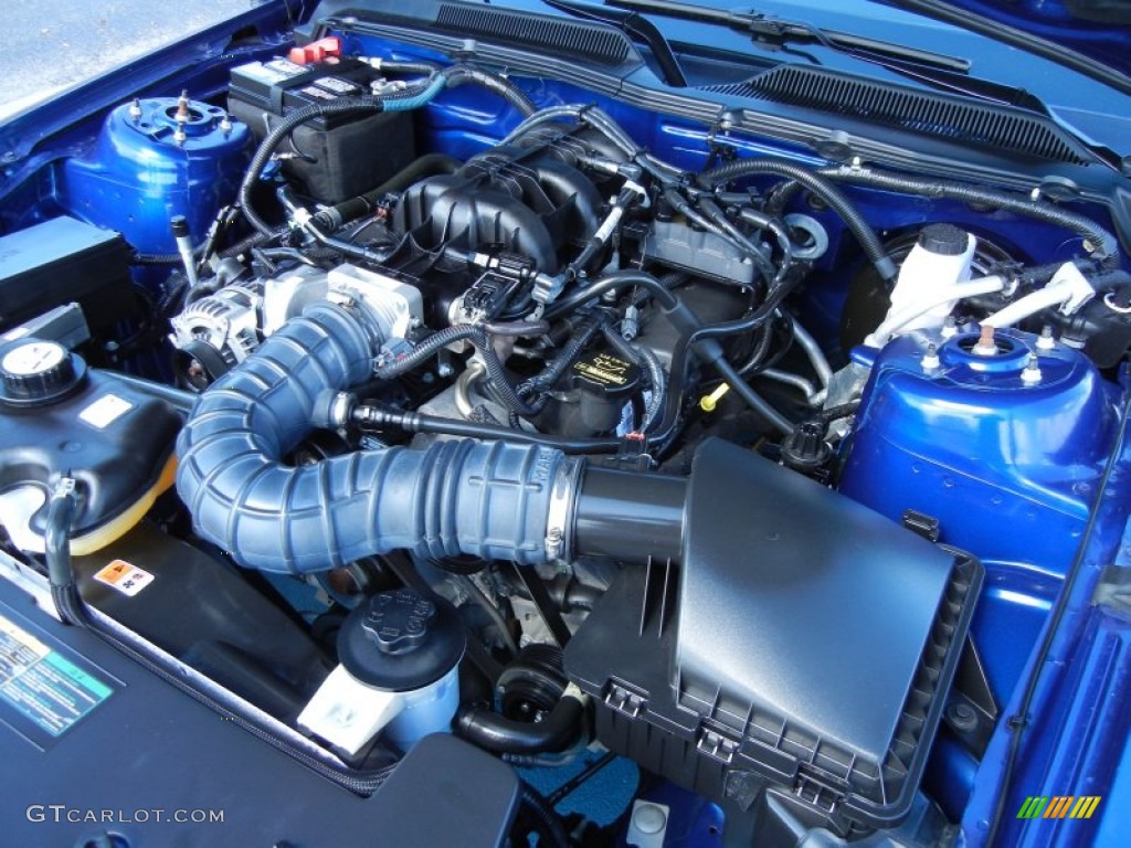 2009 Mustang V6 Coupe - Vista Blue Metallic / Light Graphite photo #25